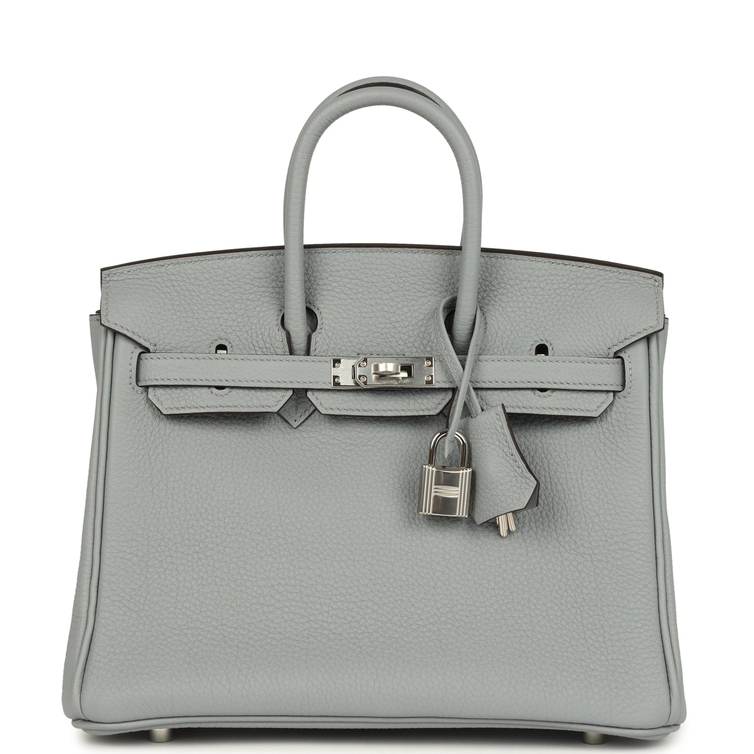 Hermès Birkin 25 in Gris Pantin Togo leather with palladium hardware